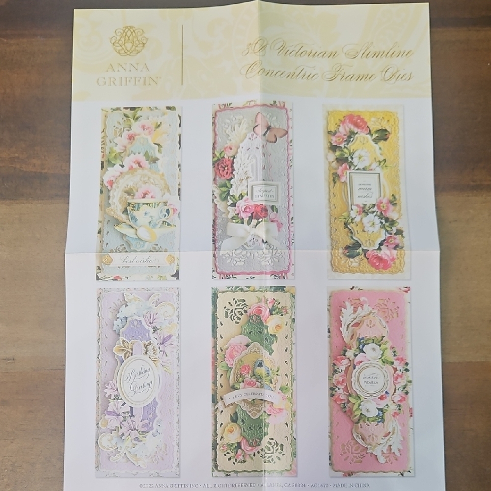 Anna Griffin Victorian Frame Dies